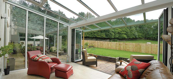 White Glass conservatory